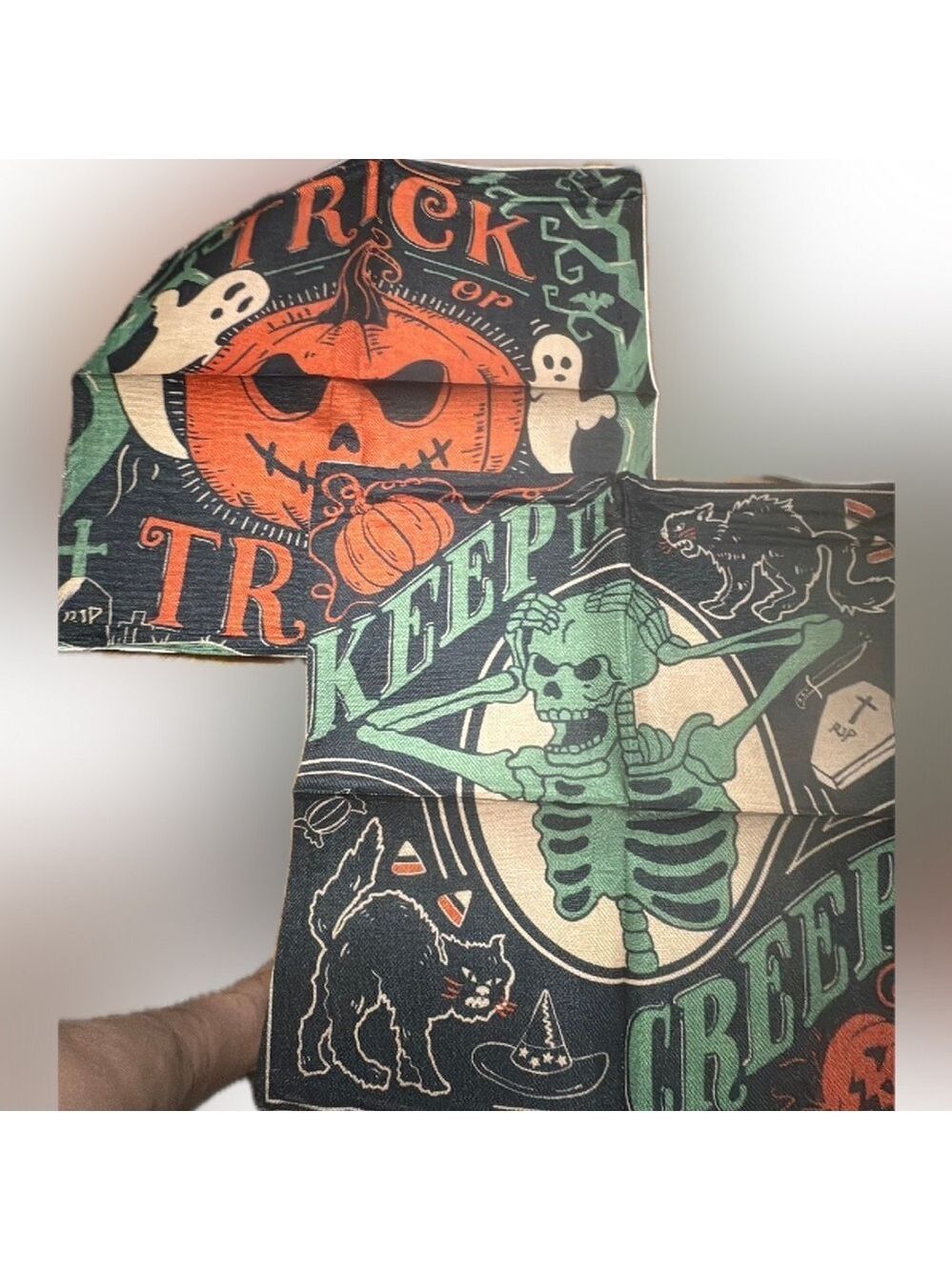 2 New Halloween Throw Pillow Covers—Keep It Creepy